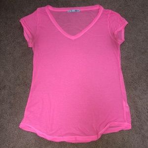Pink see-through T shirt